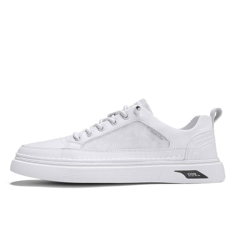 YEARCON Lightweight Breathable Height Increasing Low top Skateboard Shoes Men's