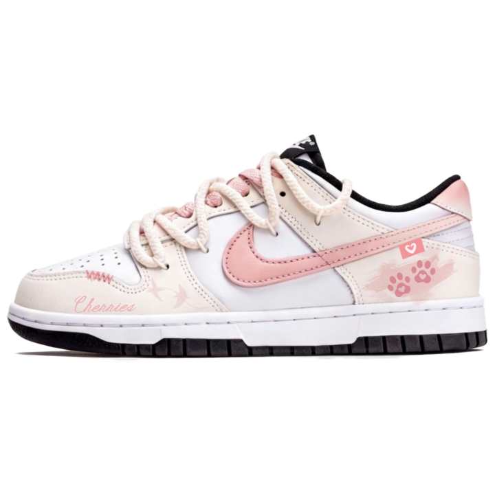 Nike Nike Dunk Skateboard Shoes Unisex Low Top Pink