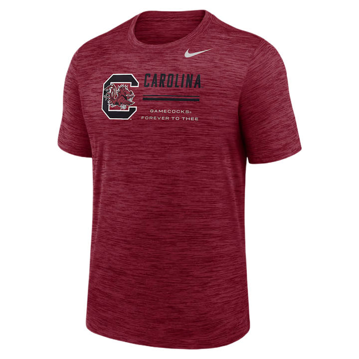 Nike Nike College T Shirts Men's Garnet Crew Neck