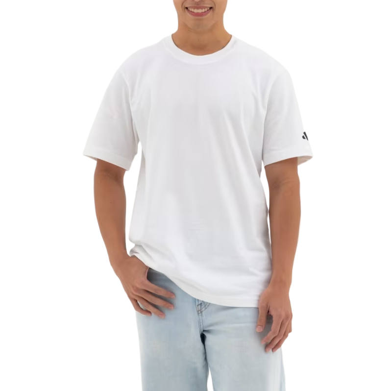 Adidas Adidas Sportswear T Shirts Unisex White Crew Neck Moderate
