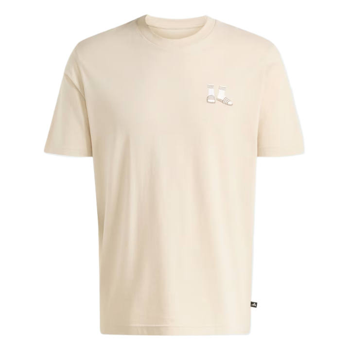 Adidas Adidas T Shirts Men's Crystal Linen Crew Neck
