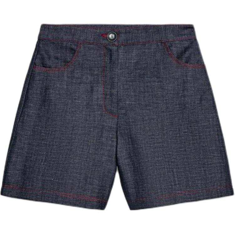 ZARA Denim Shorts Women's Indigo Moderate