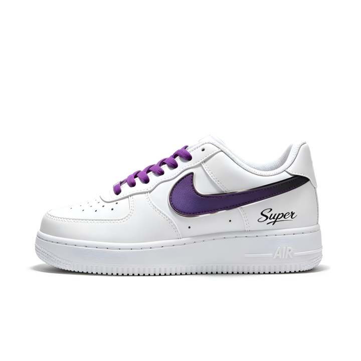 Nike Nike Air Force 1 Skateboard Shoes Unisex Low Top Purple