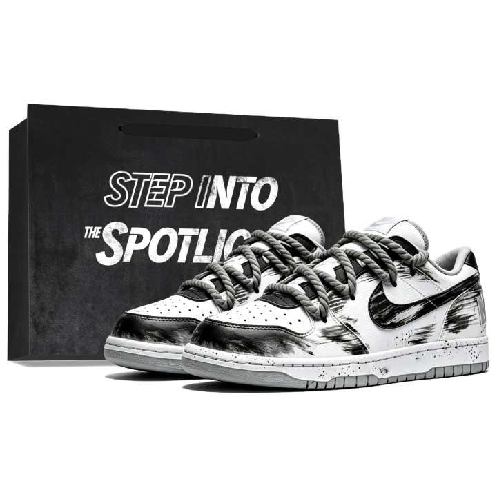 Nike Nike Big Skateboard Shoes Men's Low Top White