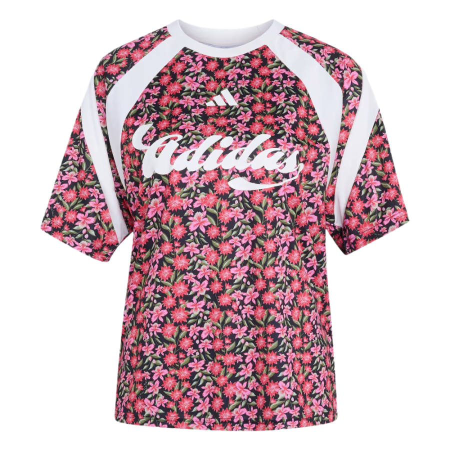 Adidas Adidas FARM Rio Soccer Jerseys Women's Black/Ecru/Multicolor Crew Neck