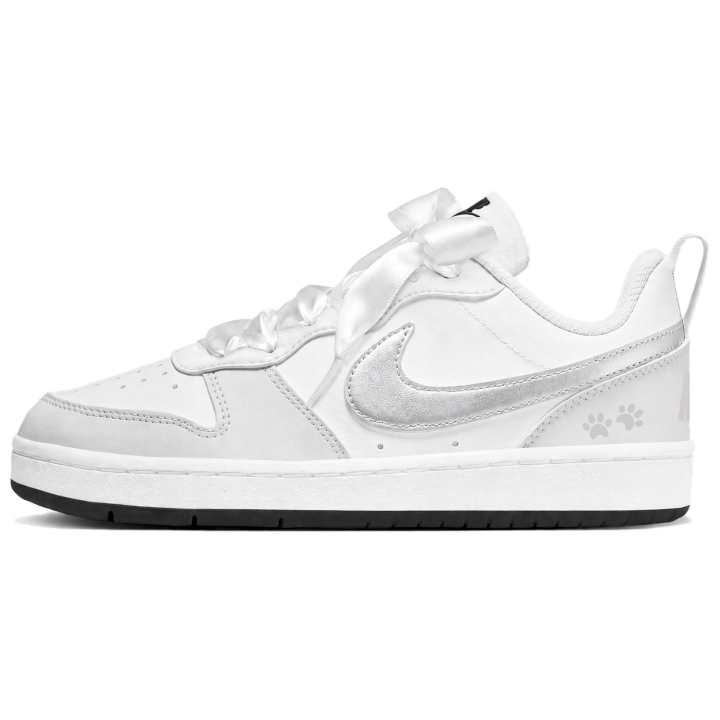 Nike Nike Court Skateboard Shoes Women's Low Top Silver Gray