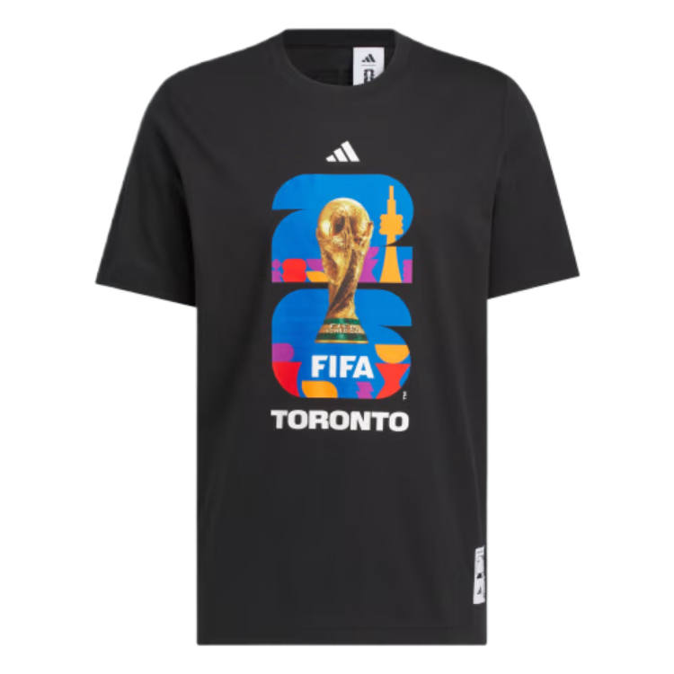 Adidas Adidas T Shirts Men's Black Crew Neck Moderate