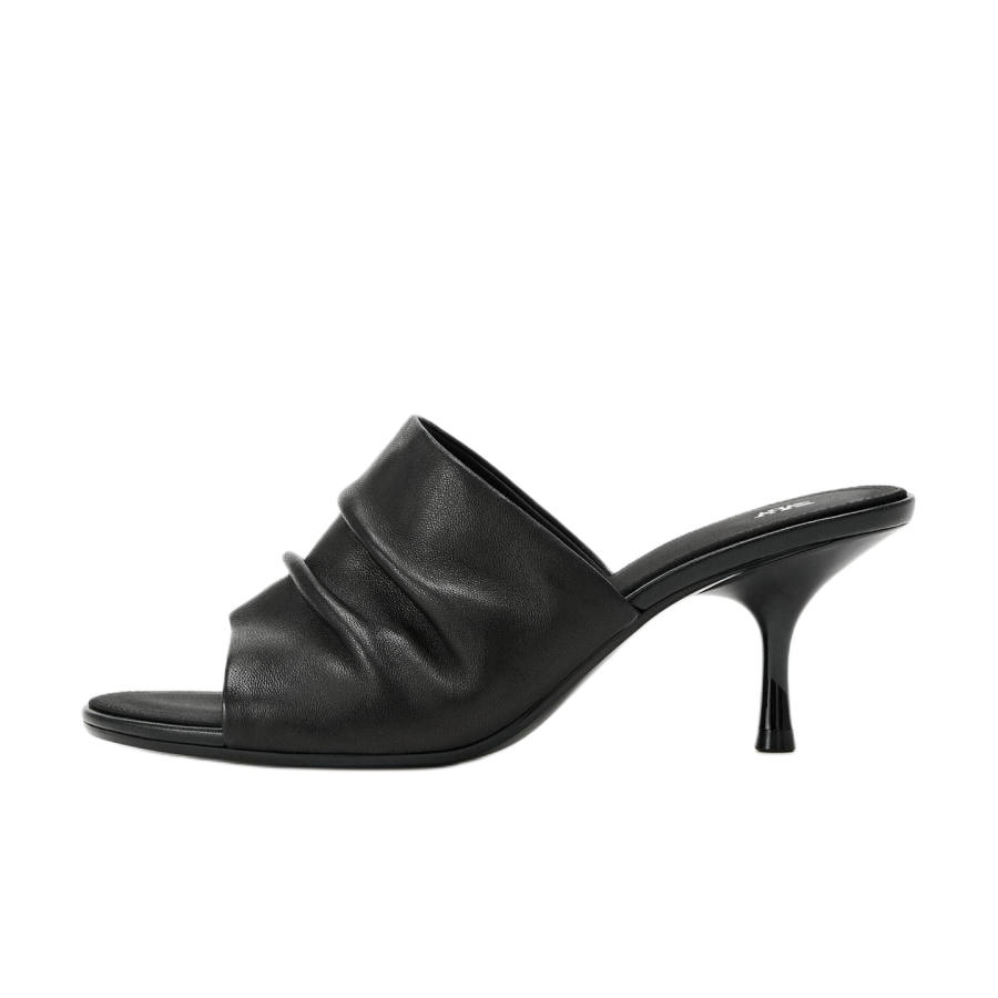 ZARA Slide Slippers Women's Black