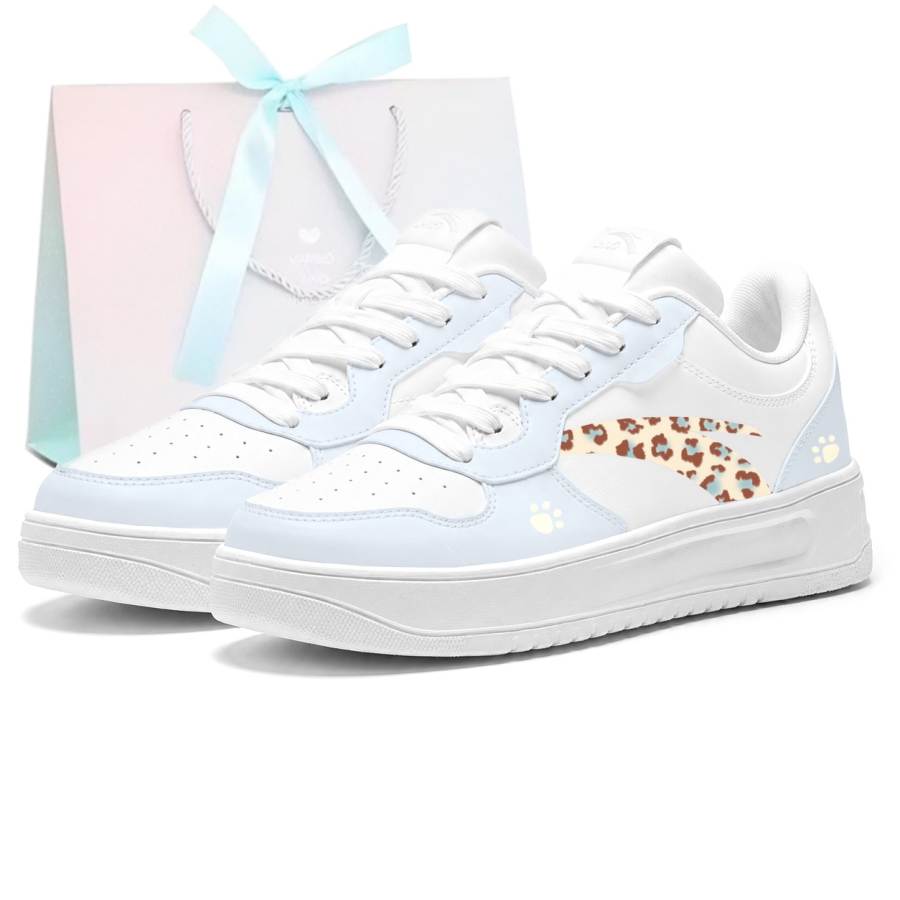 ANTA Easy Skateboard Shoes Women's Low Top Yellow