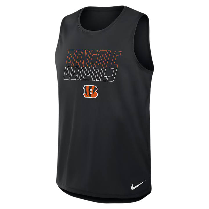 Nike Nike NFL Tank Tops Men's Black Crew Neck Moderate