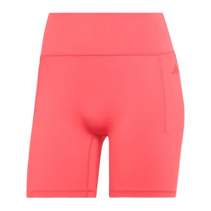 Adidas Adidas Optime Sports Shorts Women's Swirl Neon Red