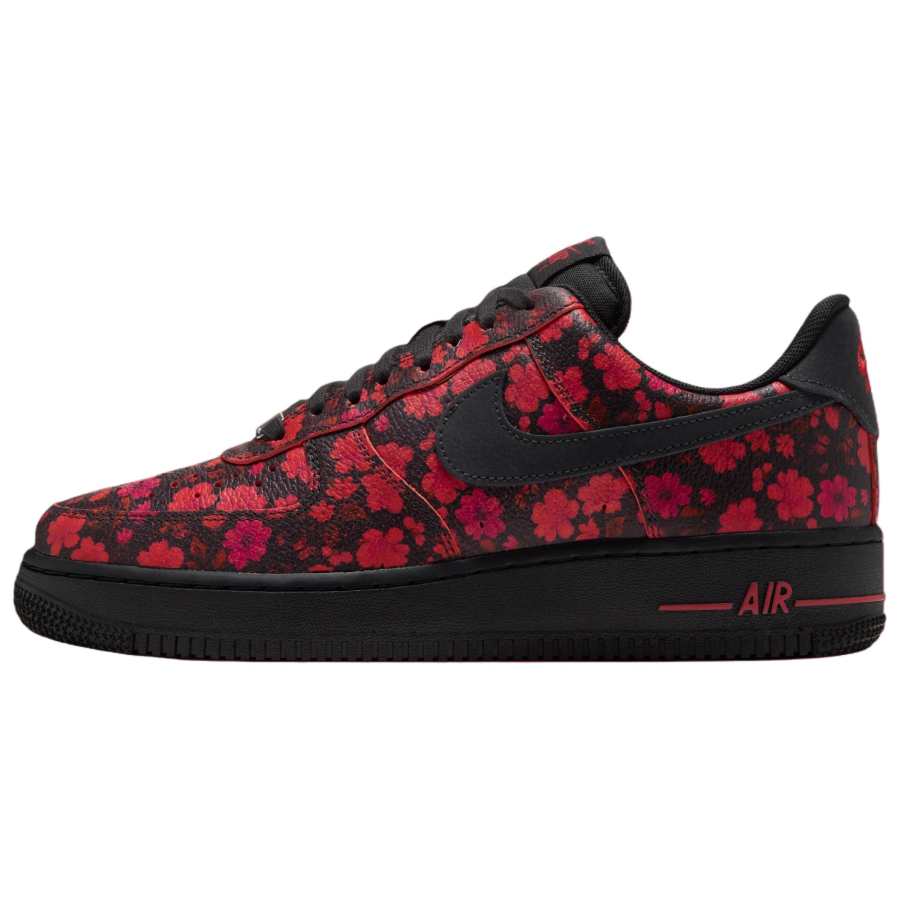 Nike Nike Air Force 1 Skateboard Shoes Women's Low Top Red Black