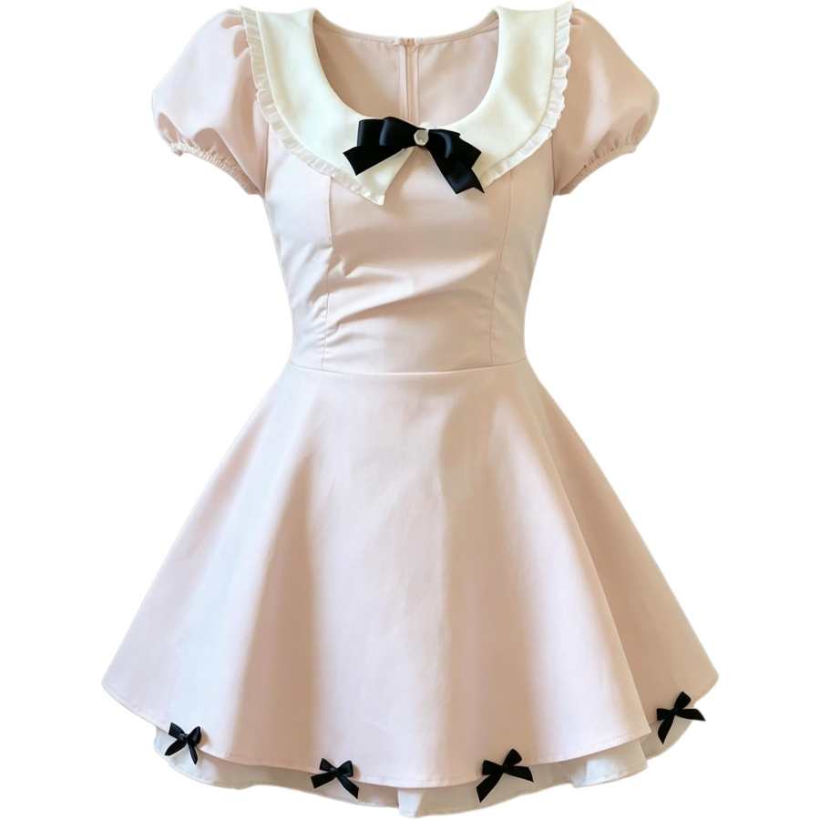 VENICEW Short Sleeved Dress Women's