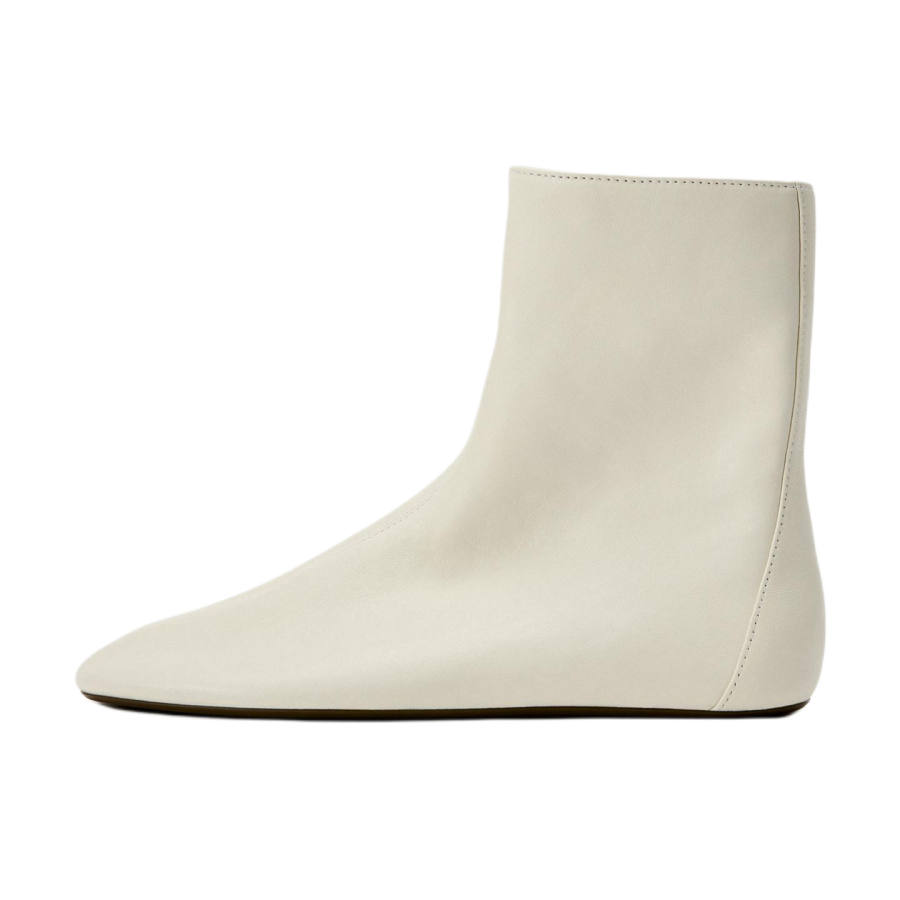 ZARA ZARA Ankle Boots Women's High Top White