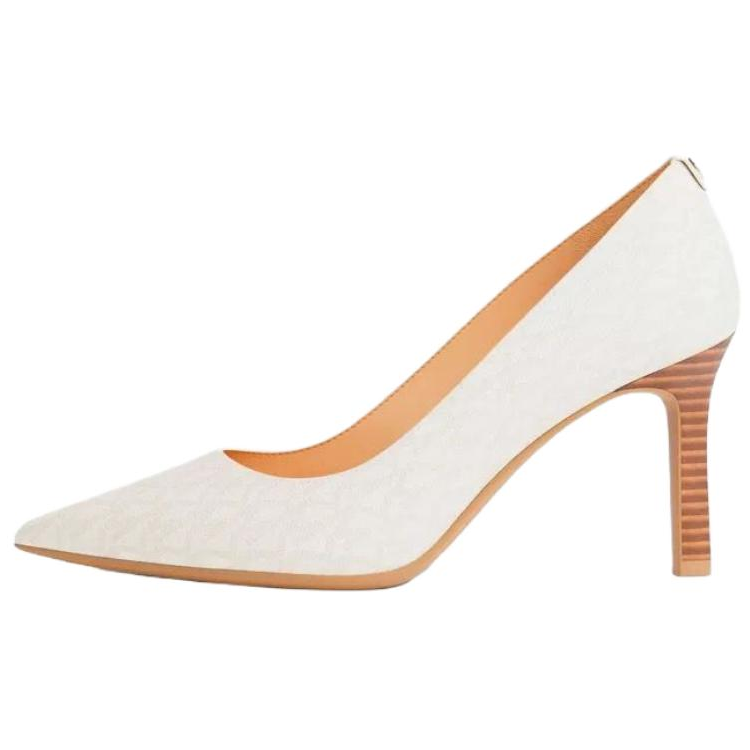 MICHAEL KORS High Heels Women's Low Top Vanilla White