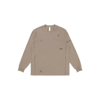 Keen T Shirts Women's Tiger Brown Crew Neck Moderate Straight Fit