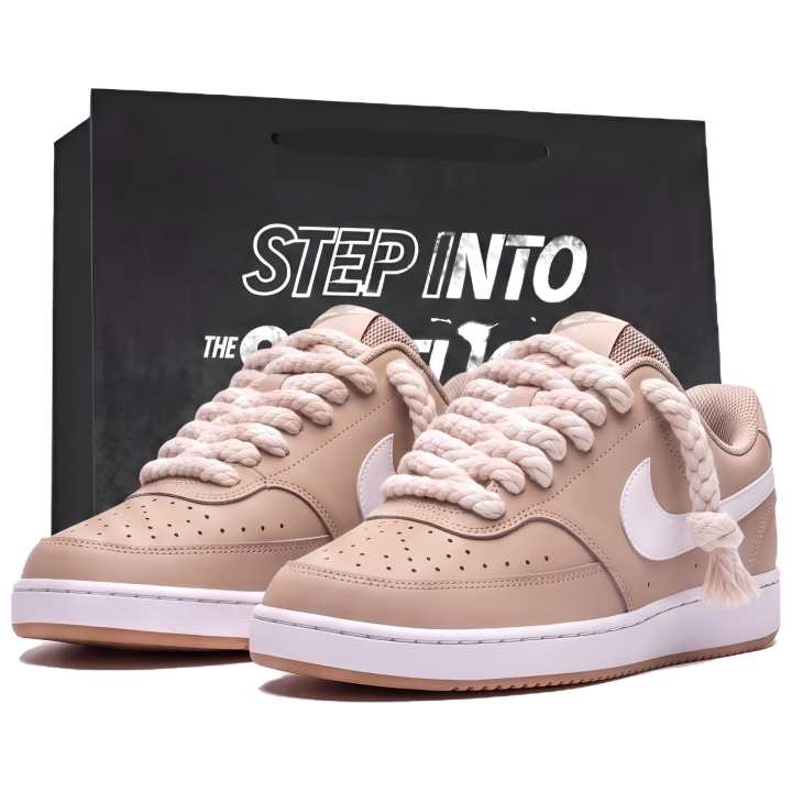 Nike Nike Air Force 1 Skateboard Shoes Men's Low Top Brown