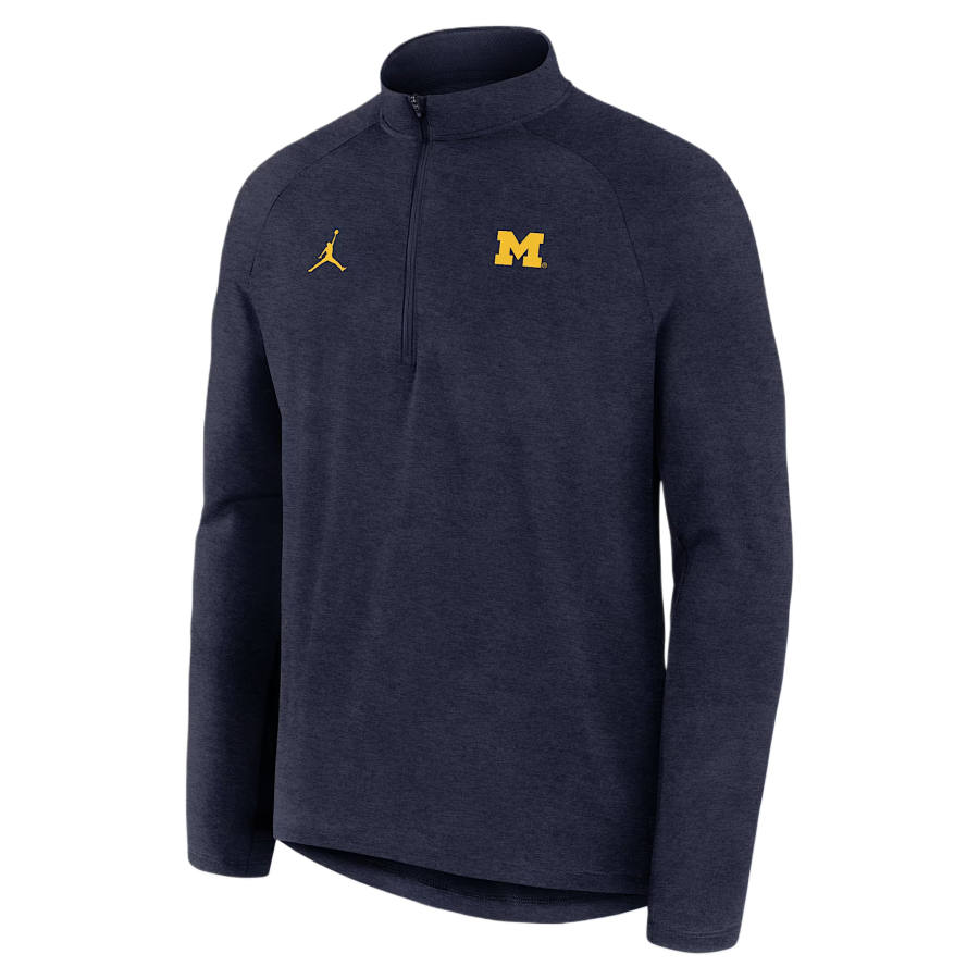 Jordan Jordan BRAND Sweatshirts Men's Marine Blue Stand Collar Moderate
