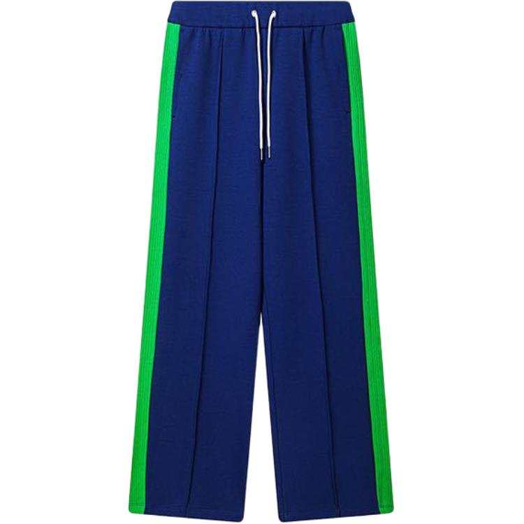 FILA ORIGINALE Casual Pants Men's Ink Blue Moderate Straight Fit Pants