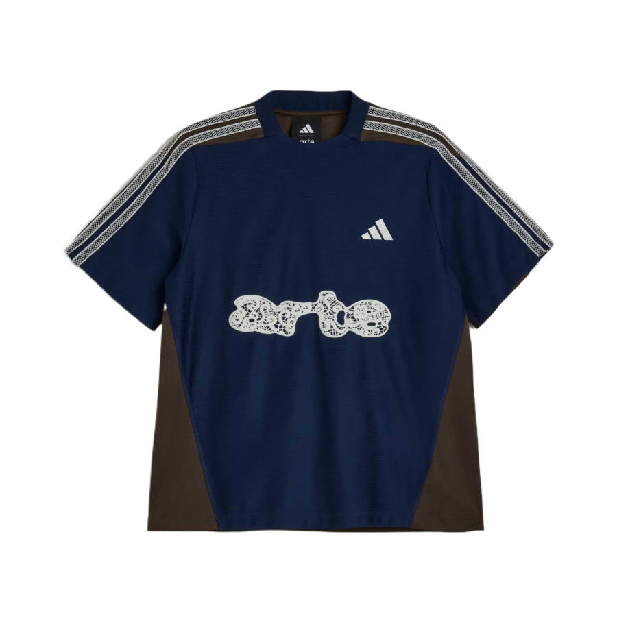 Adidas Adidas Soccer Jerseys Men's Collegiate Marine Blue/Dust Gray/Ecru Crew Neck