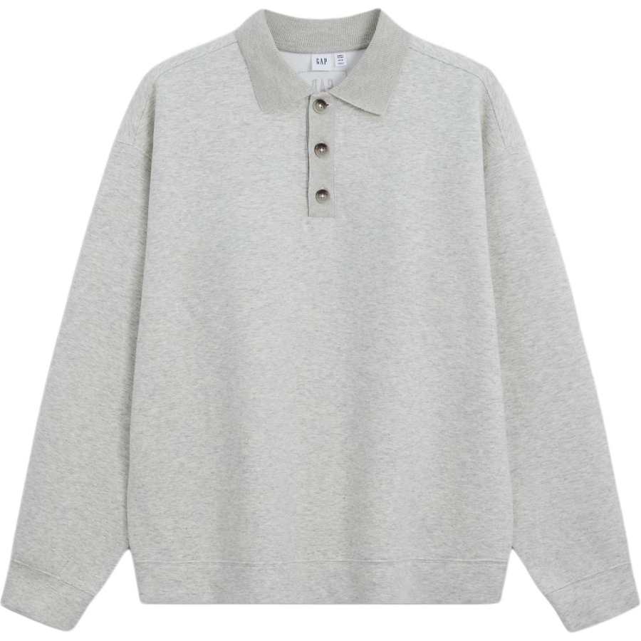 GAP GAP Sweatshirts Men's Polo Collar Moderate