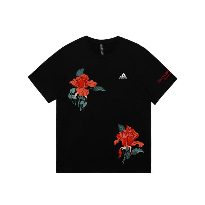 Adidas Adidas MUST HAVES T Shirts Unisex Black Crew Neck Moderate Straight Fit