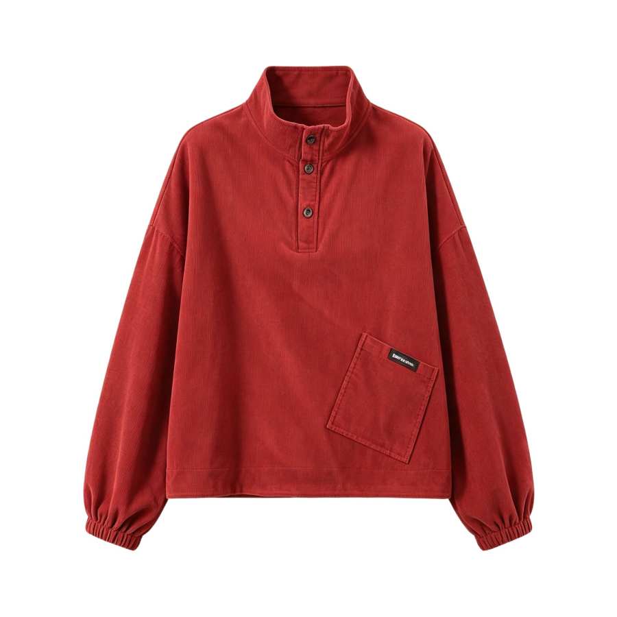 Sugarfunk Sweatshirts Women's Half Turtleneck Moderate Straight Fit