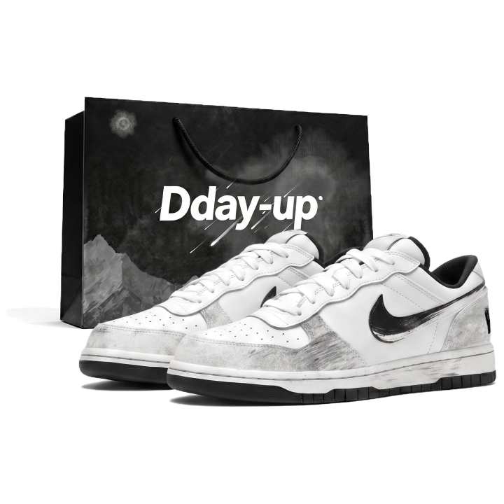 Nike Nike Dunk Skateboard Shoes Unisex Low Top Black, White