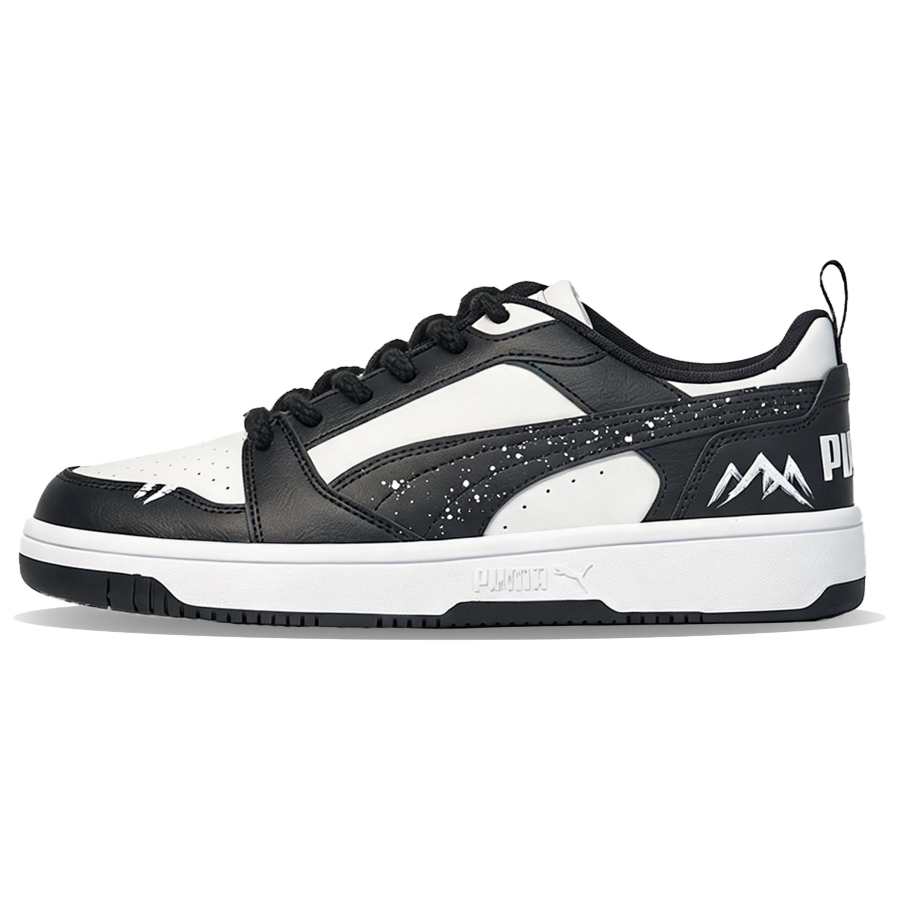 PUMA Rebound V6 Skateboard Shoes Unisex Low Top White