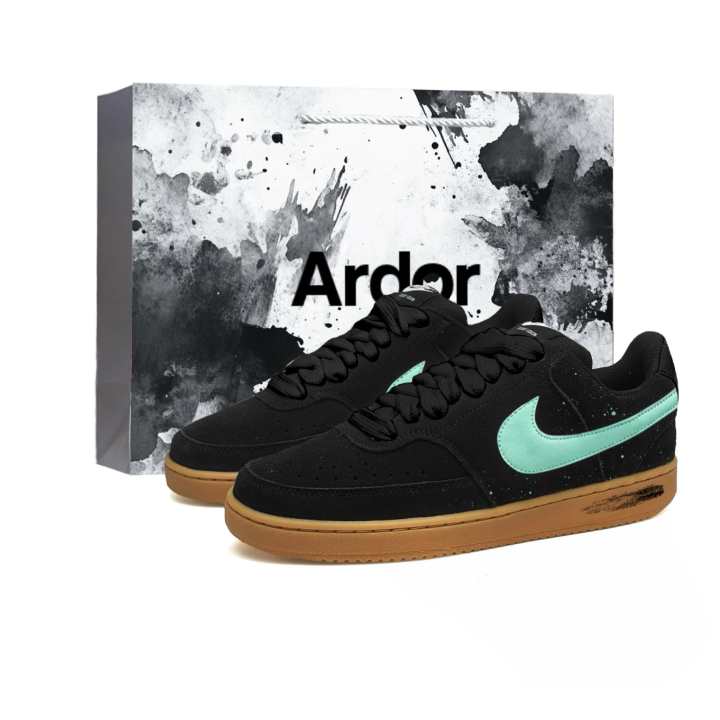Nike Nike Court Vision Skateboard Shoes Men's Low Top Green