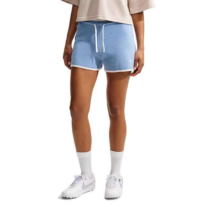 Nike Nike Sportswear Casual Shorts Women's Blue/white/white Moderate