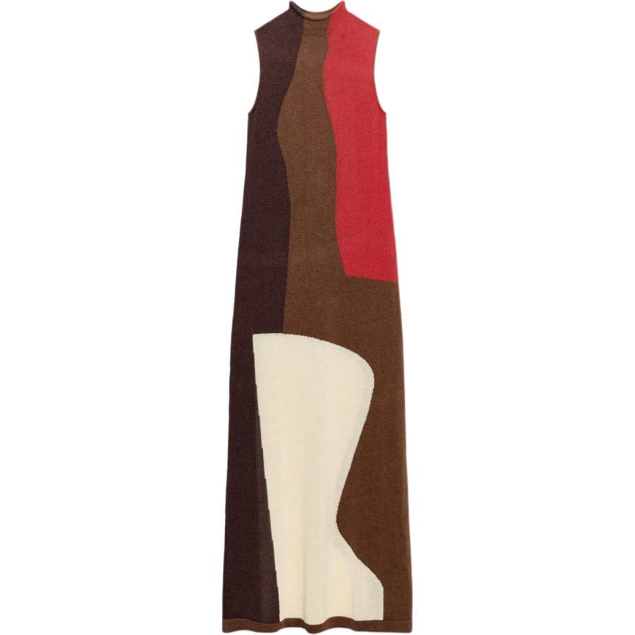 ZARA Sleeveless Dresses Women's Multicolor Moderate