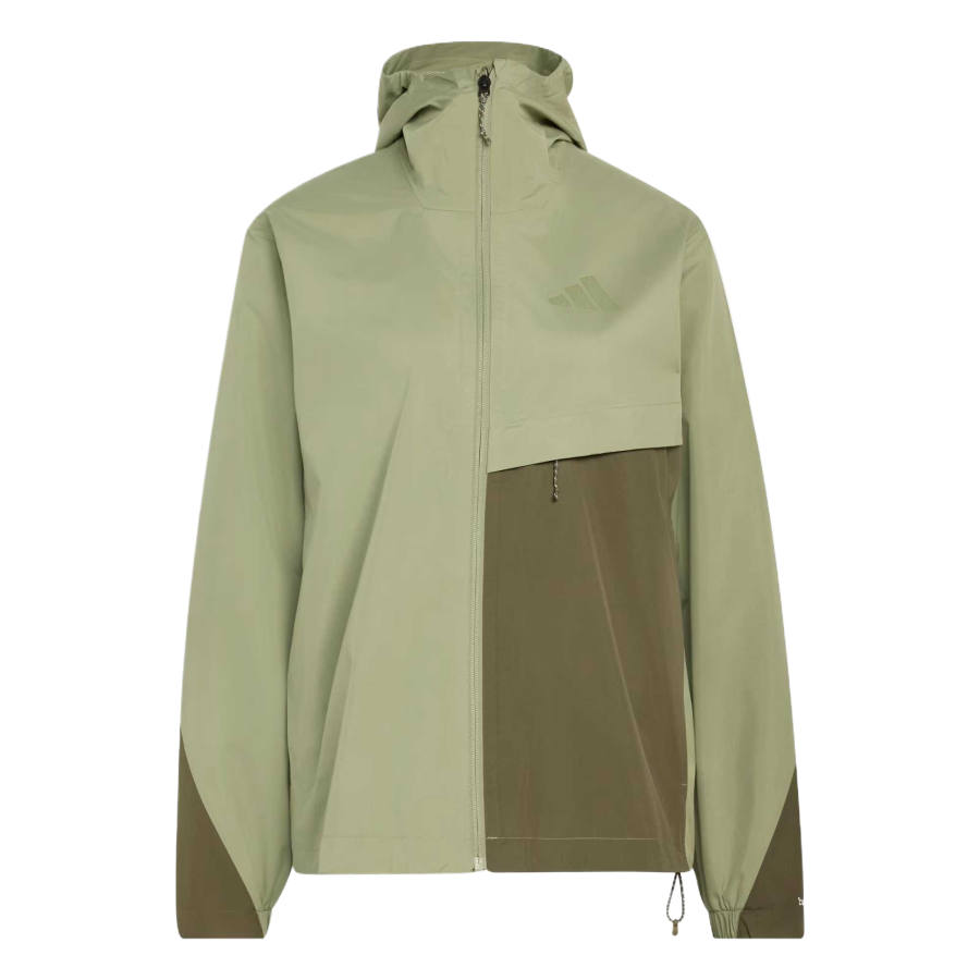 Adidas Adidas Jackets Women's Tent Green/Olive Green/Dark Olive Green Hooded Non Detachable Moderate
