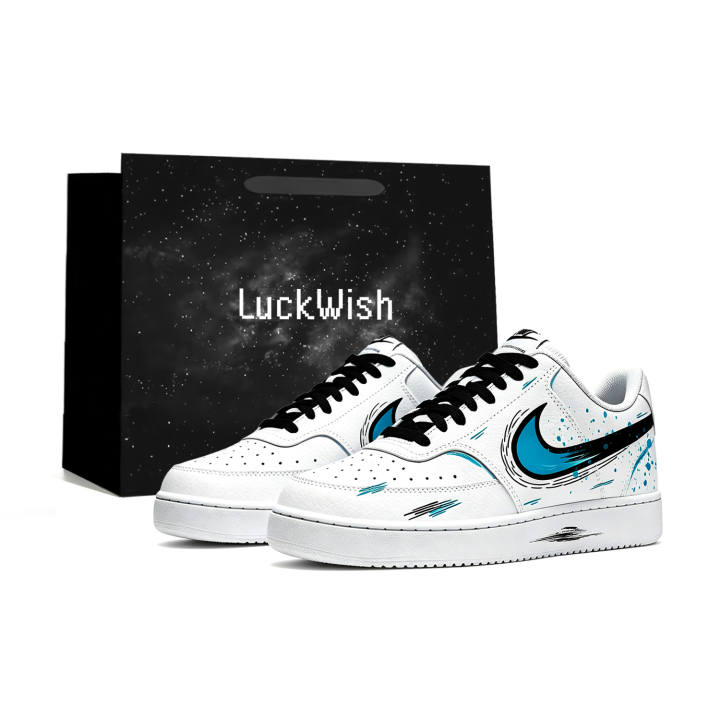 Nike Nike Court Vision 1 Skateboard Shoes Men's Low Top Black, Beige