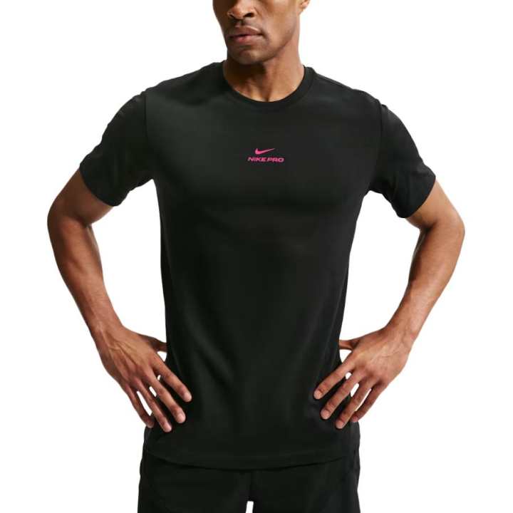 Nike Nike Pro T Shirts Men's Black Crew Neck
