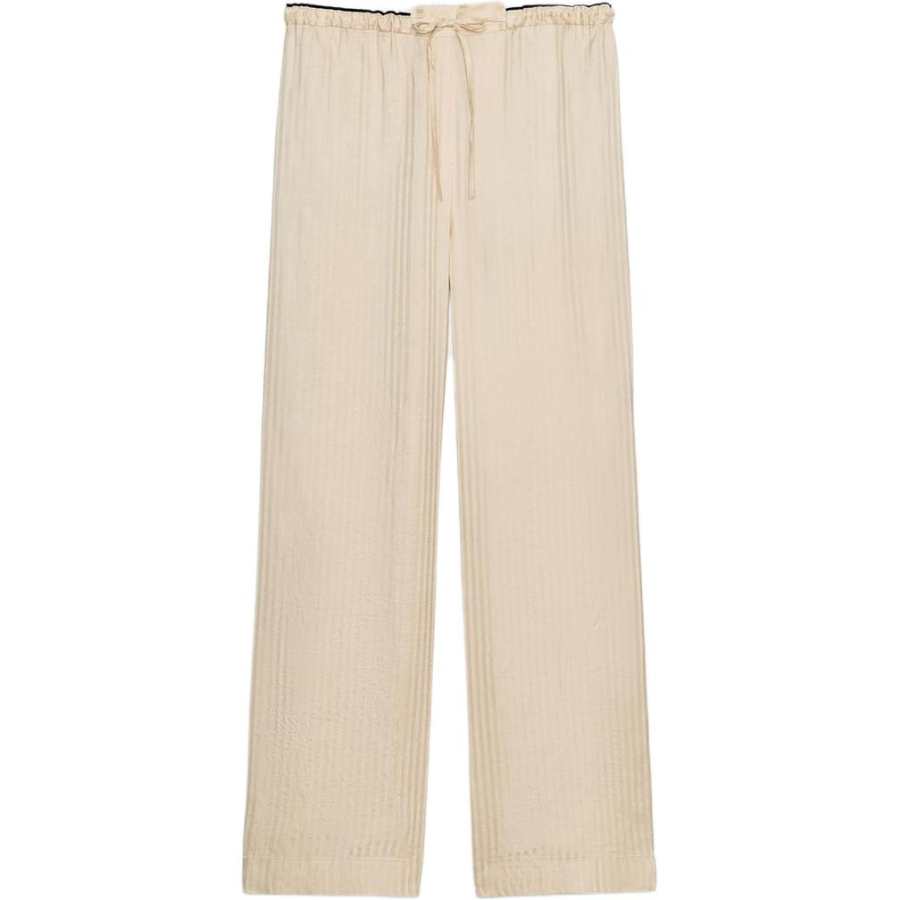 ZARA ZW Casual Pants Women's White Moderate