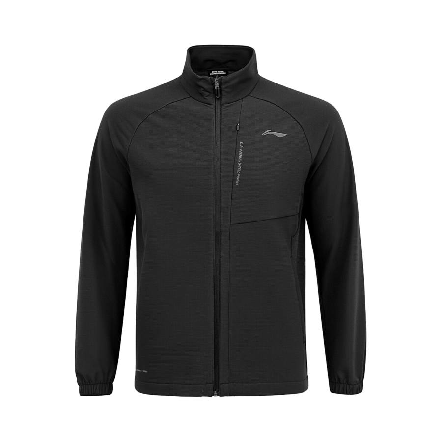 Li-Ning Li Ning Trench Coats Men's Black Moderate