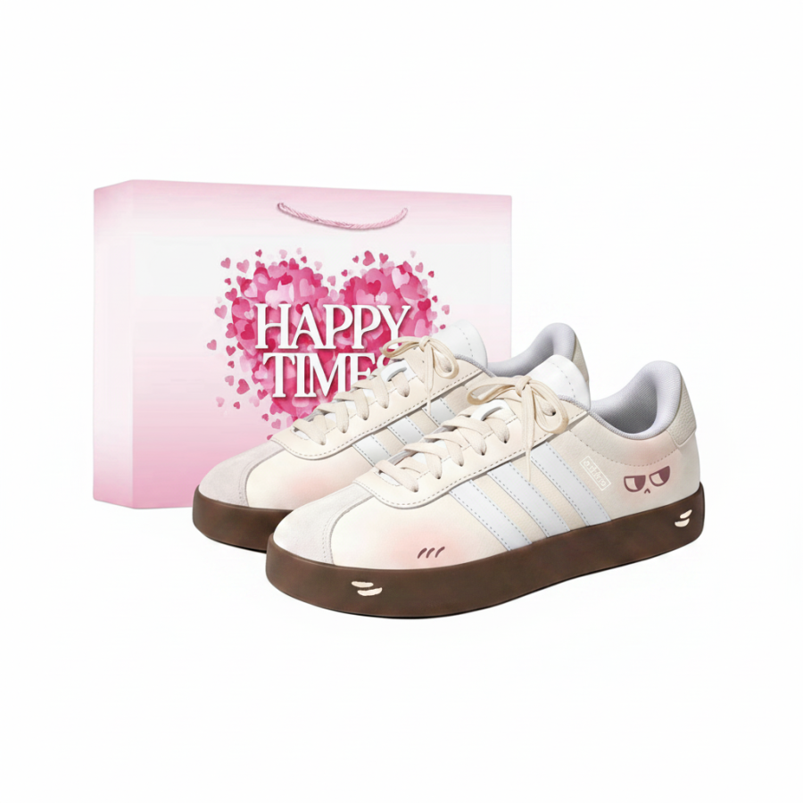Adidas Adidas VL COURT 3.0 German Army Trainers Women's Low Top Beige