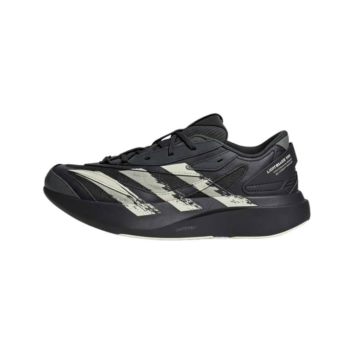 Adidas Adidas LIGHTBLAZE EVO SL Running Shoes Men's Low Top Carbon Black/Ecru/Core Black