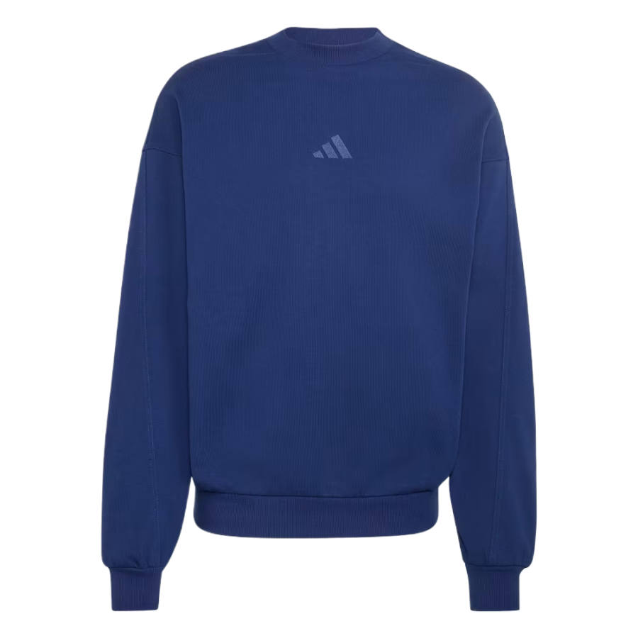 Adidas Adidas Sportswear Sweatshirts Men's Dark Blue Crew Neck Moderate