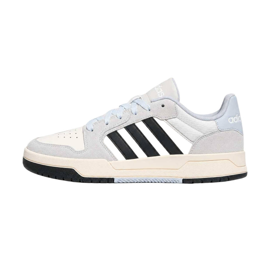 Adidas Adidas ENTRAP Skateboard Shoes Unisex Low Top Bright White/Light Gray/Light Blue