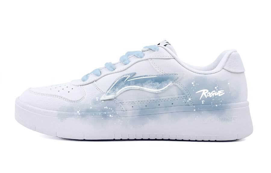 Li-Ning Li Ning Floating Boat Skateboard Shoes Men's Low Top White/Blue