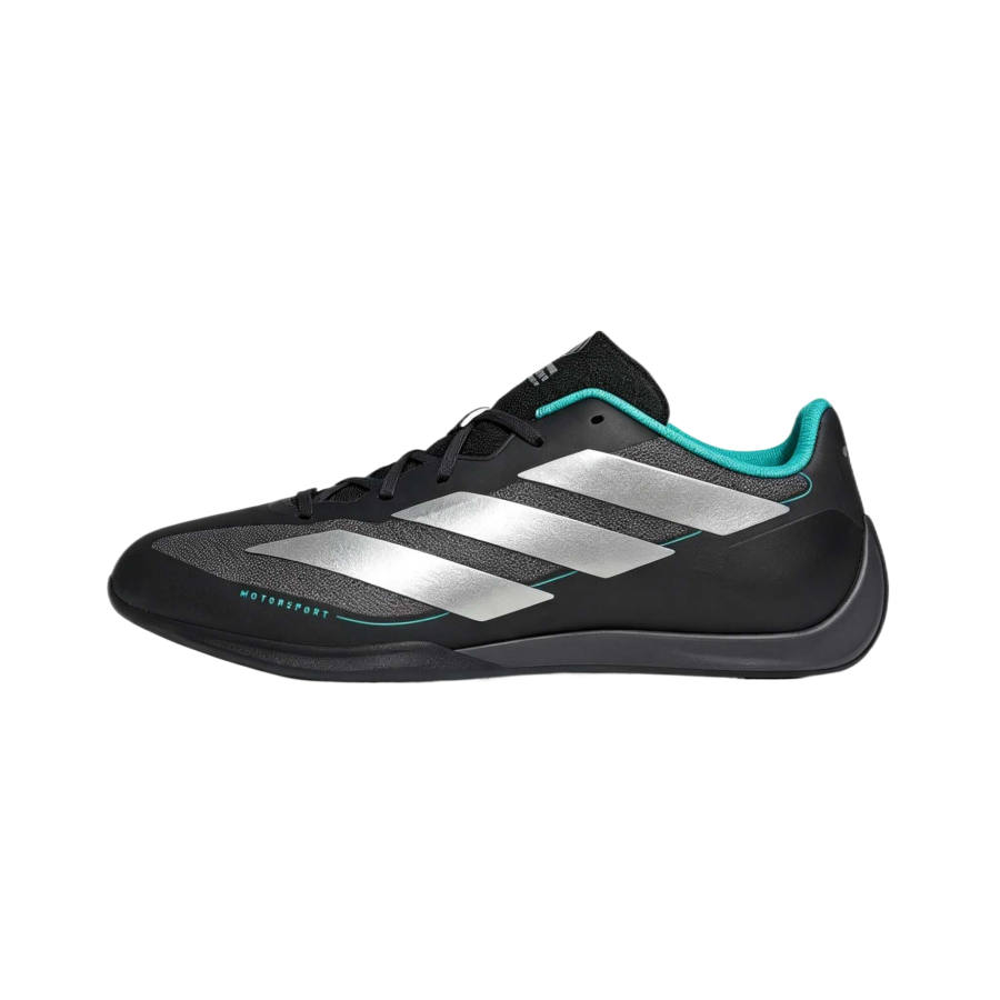 Adidas Adidas FEROZA MER Racing Shoes Men's Low Top Core Black/Silver Metal/Semi Mint Green