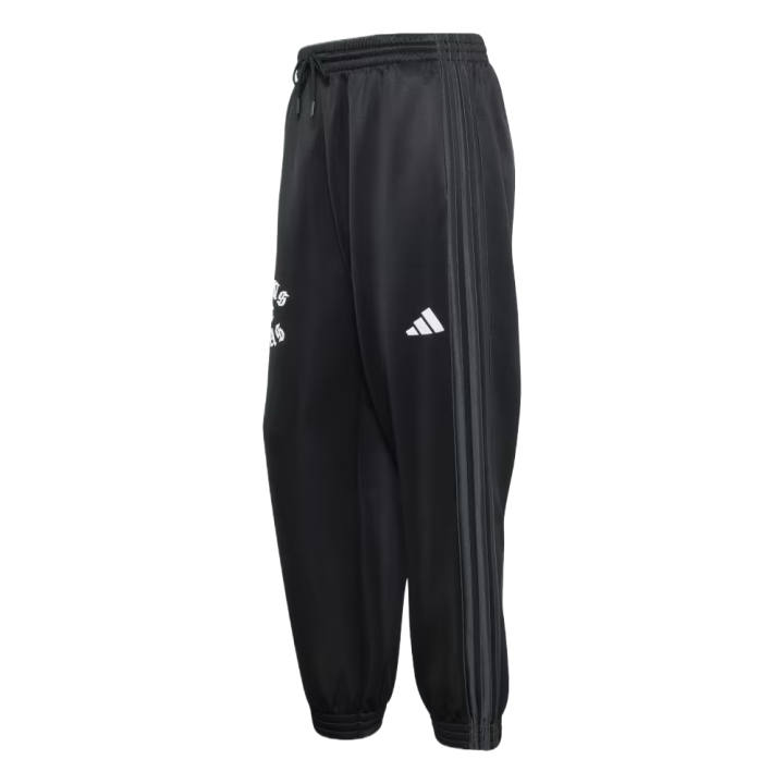 Adidas Adidas MARVEL'S SPIDER MAN RACER Knitted Sweatpants Men's Black Moderate Cuffed Pants