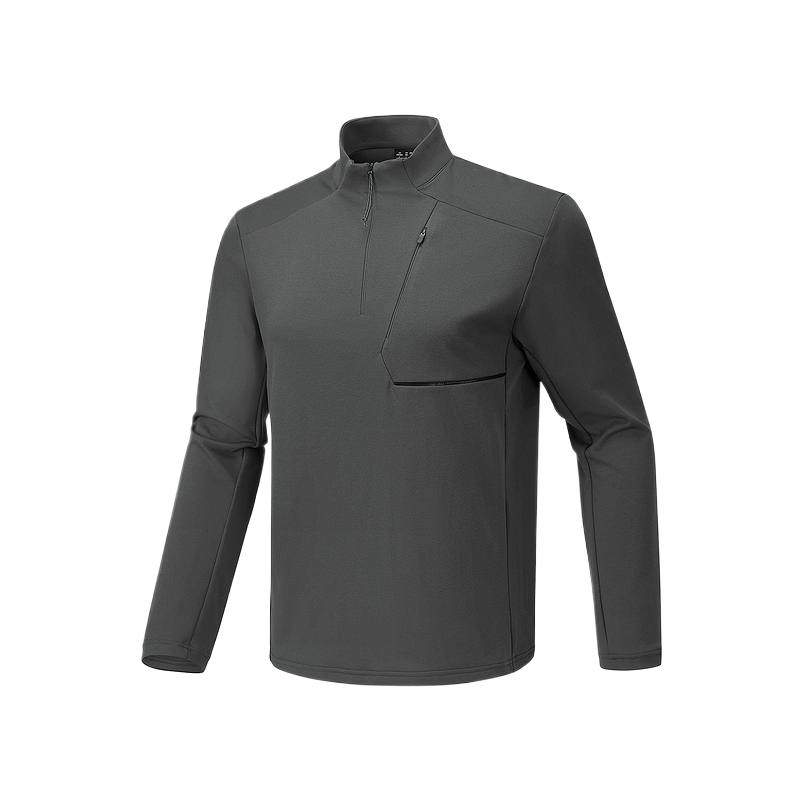 Skechers Shirts Men's Oyster Black 02KY Turtleneck Moderate