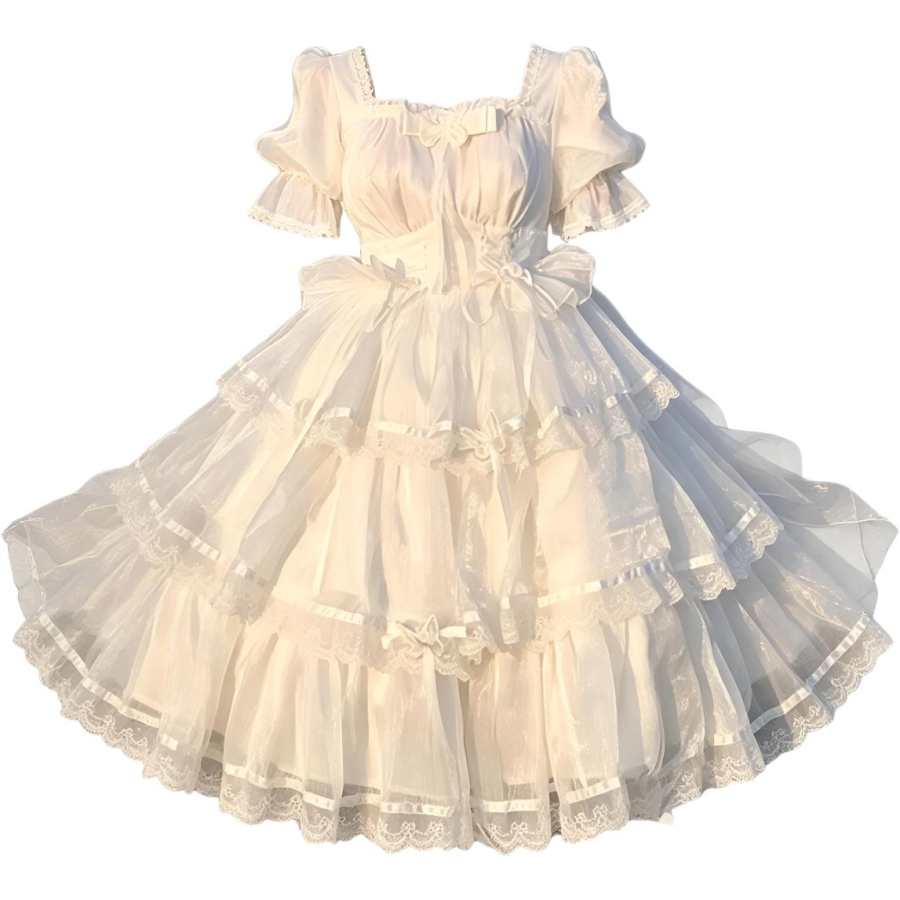 Cotton Gene Short Sleeved Dress Women's