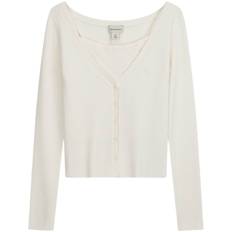 Calvin Klein Casual Suits Women's V Neck Moderate