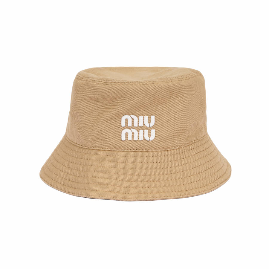 MIU MIU MIU MIU Drill Bucket Hat