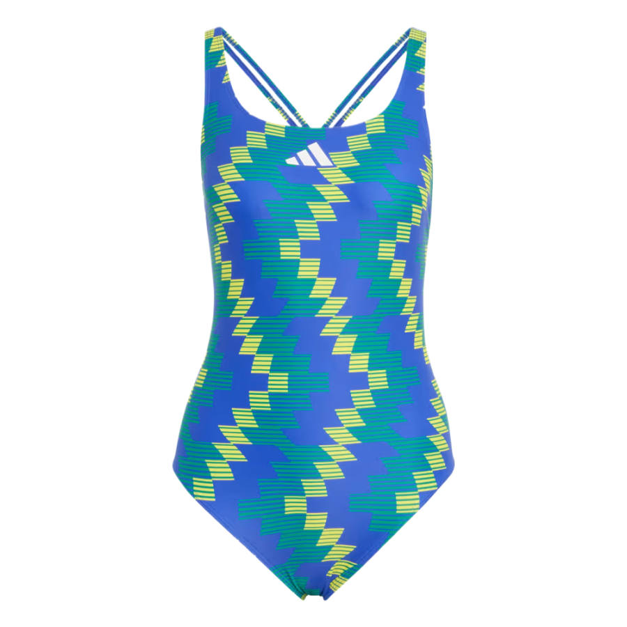 Adidas Adidas Football One Piece Swimsuits Women's Bright Blue/Vibrant Green