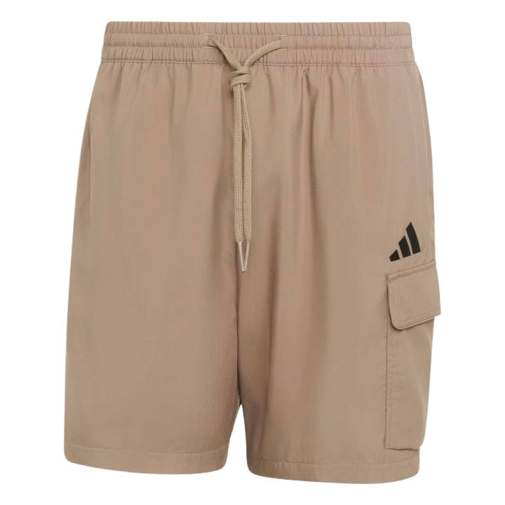 Adidas Adidas ESSENTIALS Casual Shorts Men's Khaki No. 6/Black Moderate